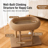 Oval Cat Bed and Sisal Scratcher