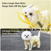 Full-Coverage Waterproof Raincoat for Small Dogs