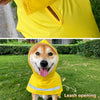 Polyester Dog Raincoat Cape for Small to Medium Dogs