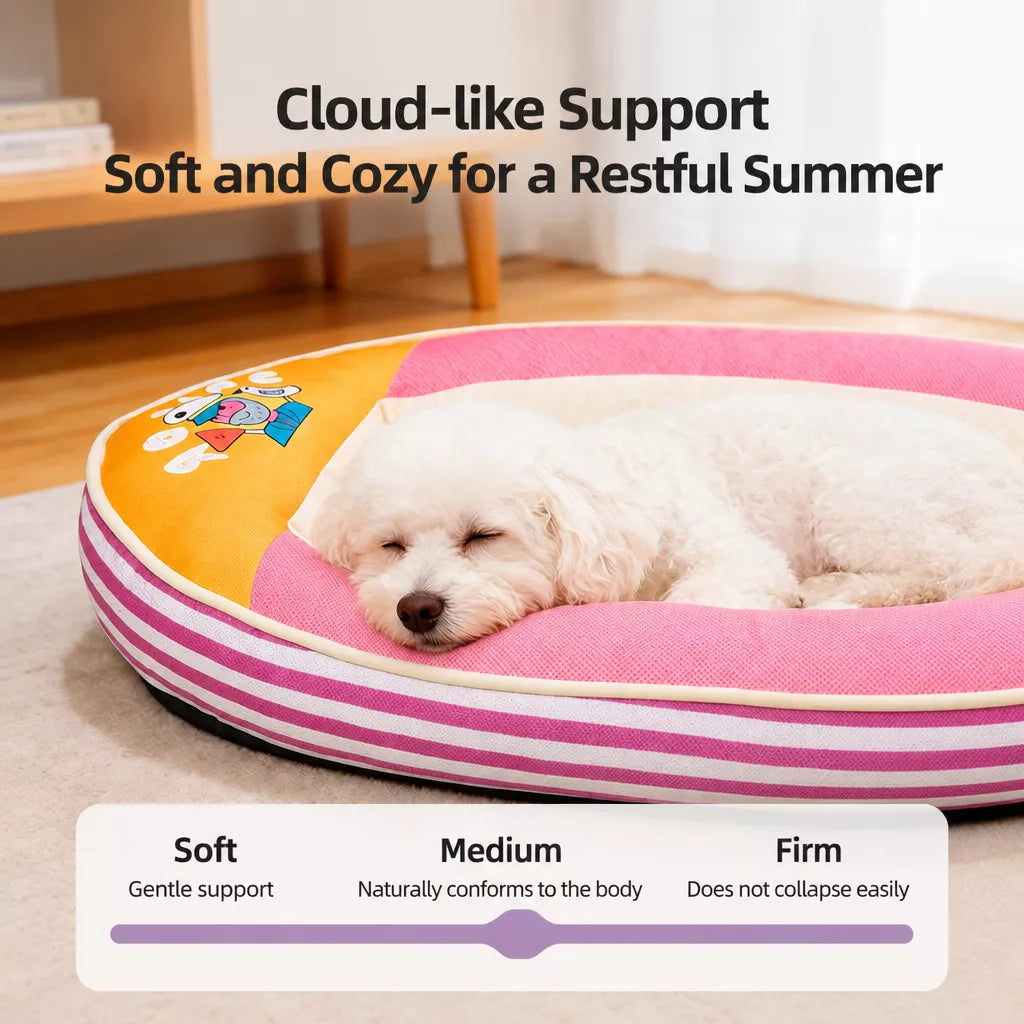 Year-Round Polyester Pet Bed Mat for Dogs and Cats