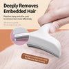 Curved Grooming Comb for Dogs and Cats with Short or Long Coats
