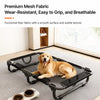 Foldable Elevated Pet Cot Bed with Breathable Mesh
