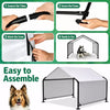 Outdoor Pet Tent with Ground Stakes