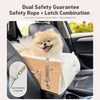 Center Console Pet Car Seat for Small Dogs & Cats