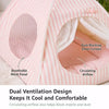 Indoor Pet Tent Bed with Reversible Double-Sided Cushion