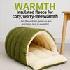 Removable, Washable Semi-Enclosed Pet Bed