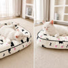 Cotton-Linen Pet Bed Mat