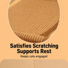Sisal Cat Scratcher Bed with Football Toy