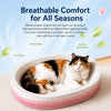 Oval Corrugated Cardboard Cat Scratcher Bed