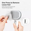 Dual-Sided Dog & Cat Grooming Brush for Deshedding & Detangling