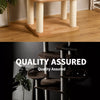 Solid Wood Cat Tree with Scratching Post and Hideaway