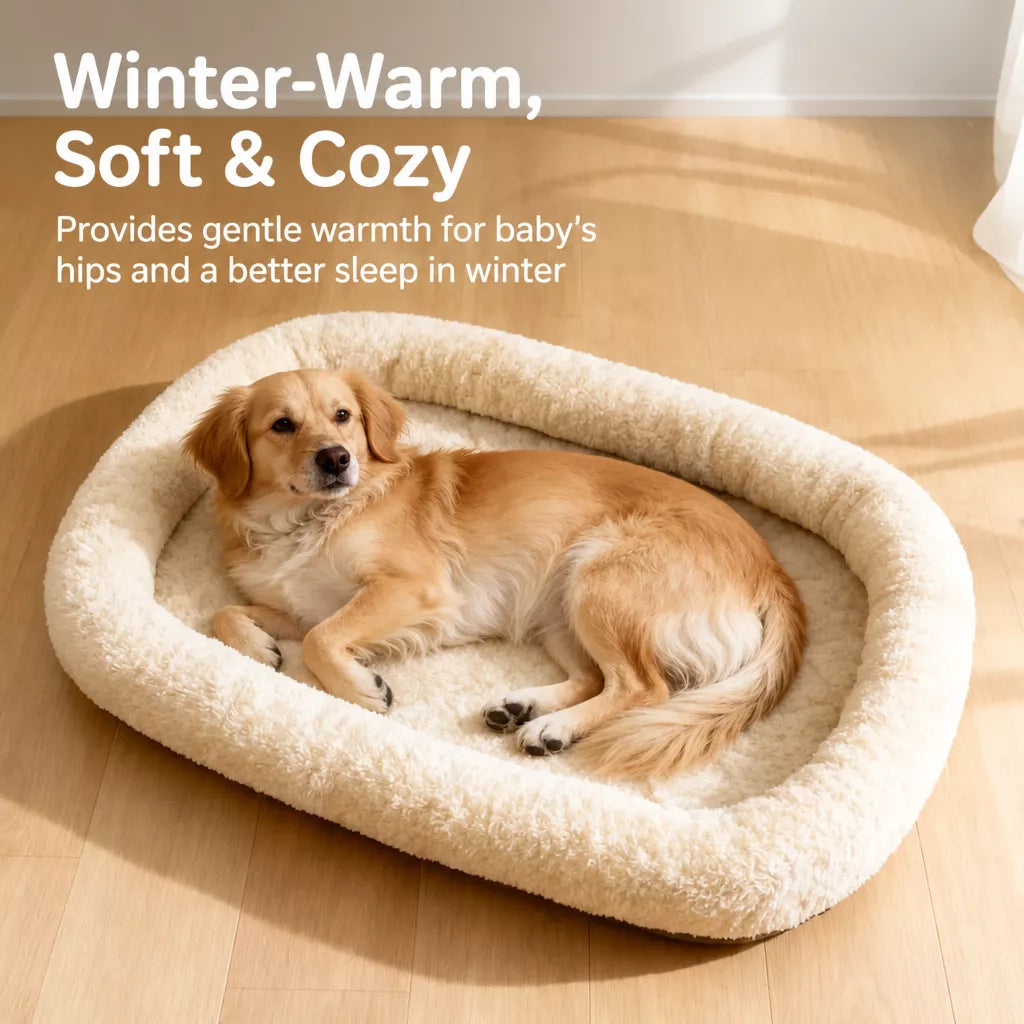 Plush Pet Bed for Small Dogs