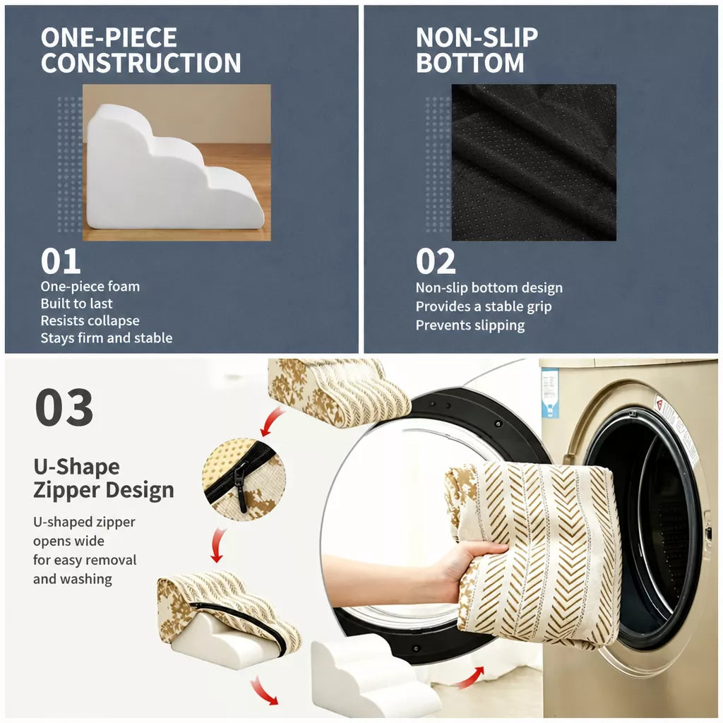 Foam Pet Stairs for Beds and Sofas p-05218