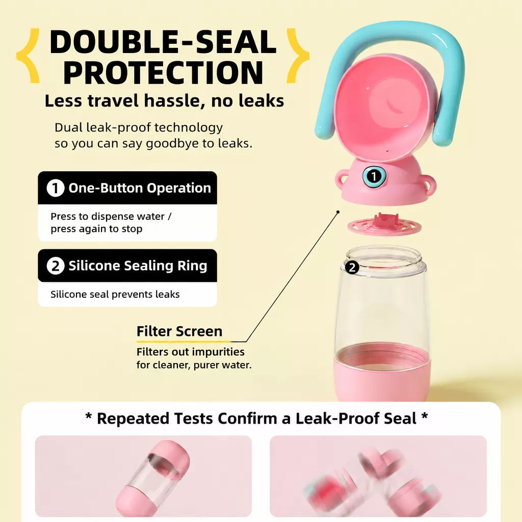 Portable Dog Water Bottle for Walks