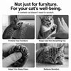 White Corrugated Cardboard Cat Scratcher Lounge for Cats