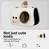 Space Capsule Pet Carrier Backpack, Up to 16 lb