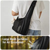 Portable Breathable Crossbody Pet Carrier for Cats & Small Dogs
