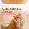 Cat Teaser Wand Toy with Feather and Bell Details