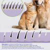 Undercoat Comb for Cats and Dogs – Long-Hair Detangling Tool