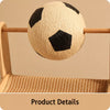 Sisal Cat Scratcher Bed with Football Toy