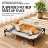 Elevated Mesh Dog Cot with Metal Frame for Small and Large Dogs