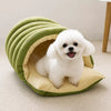 Removable, Washable Semi-Enclosed Pet Bed