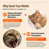 Sound-Activated Plush Mouse Toy for Cats