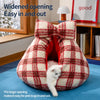 Semi-Enclosed Pet Tent Bed for Cats and Small Dogs