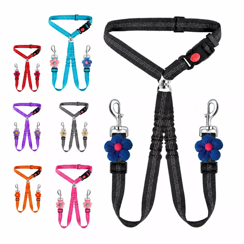 Nylon Pet Car Tether for Dogs and Cats p-05425