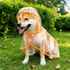 Transparent Waterproof Dog Raincoat