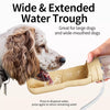 Portable Pet Water Bottle with Fold-Down Drinking Cup