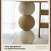 Compact Cat Tree with Sisal Scratcher and Cat Bed