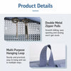 Pet Backpack Carrier with Panoramic Window and Ventilated Design