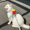 Cute Food-Themed Harness and Leash Set for Small Pets