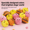 Cartoon Spiky Squeaky Ball Toy for Dogs