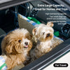 Car Pet Bed with Removable Washable Cover and Seat Belt Strap
