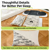 Enclosed Pet Bed Tent with Removable Washable Cover