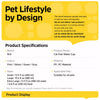 Portable Dog Water Bottle with Foldable Bowl for Walks