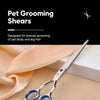 Stainless Steel Pet Grooming Scissors Set