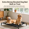 Elevated Nylon Mesh Pet Bed with Metal Frame