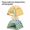 Enclosed Polyester Pet Tent Bed for Cats and Dogs