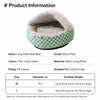 Cozy Semi-Enclosed Pet Bed for Cats and Small Dogs