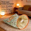 Cat Crinkle Hideaway Tunnel Toy