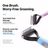 Double-Sided Detangling & Thinning Pet Comb