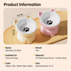 Elevated Ceramic Pet Bowl with Stand
