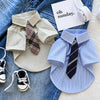 Cotton-Linen Shirt for Dogs and Cats