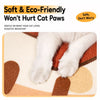 Vertical Wall-Mounted Cat Scratcher with Self-Adhesive Backing