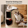 Sisal Barrel Cat Tower with Hideaways and Scratching Areas
