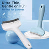 Curved Grooming Comb for Dogs and Cats with Short or Long Coats