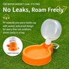 Portable Dog Water Bottle with Foldable Bowl